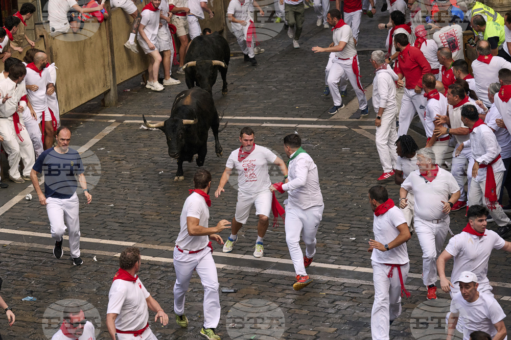 Spain Running of the Bulls
