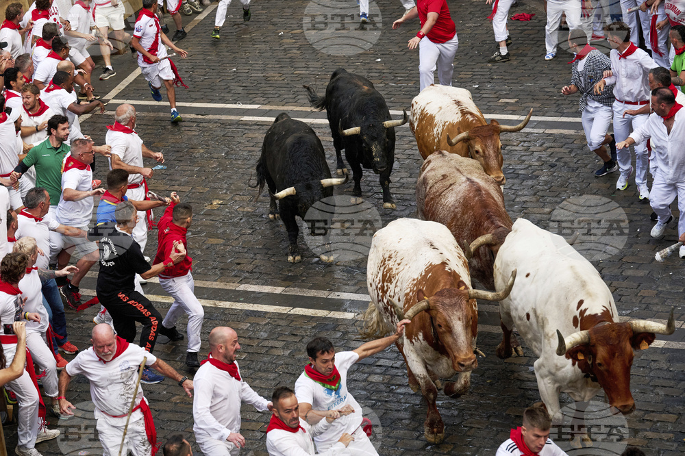 Spain Running of the Bulls
