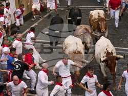 Spain Running of the Bulls