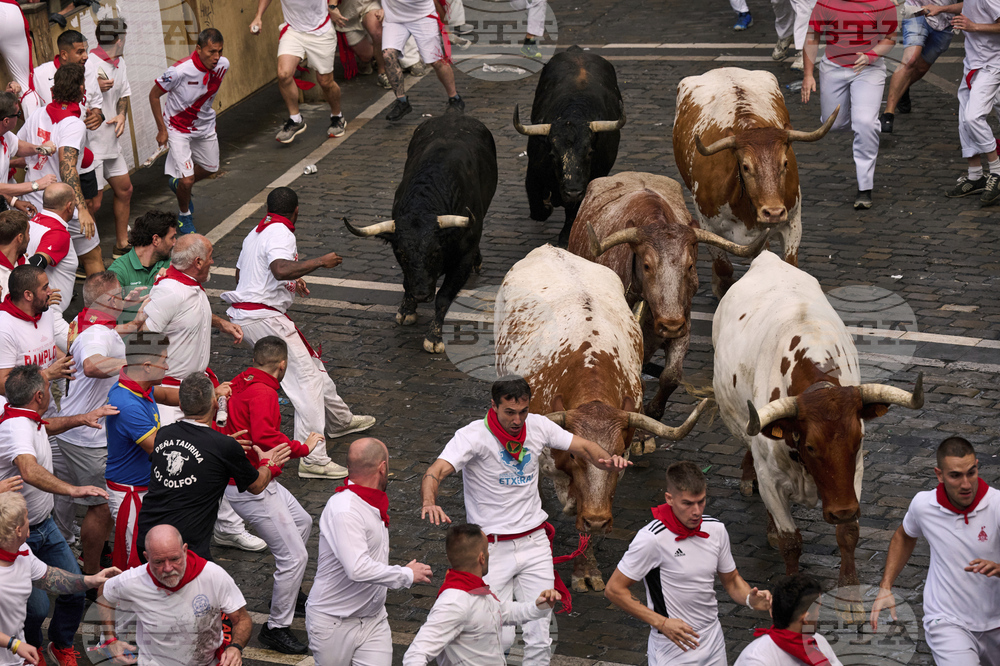 Spain Running of the Bulls