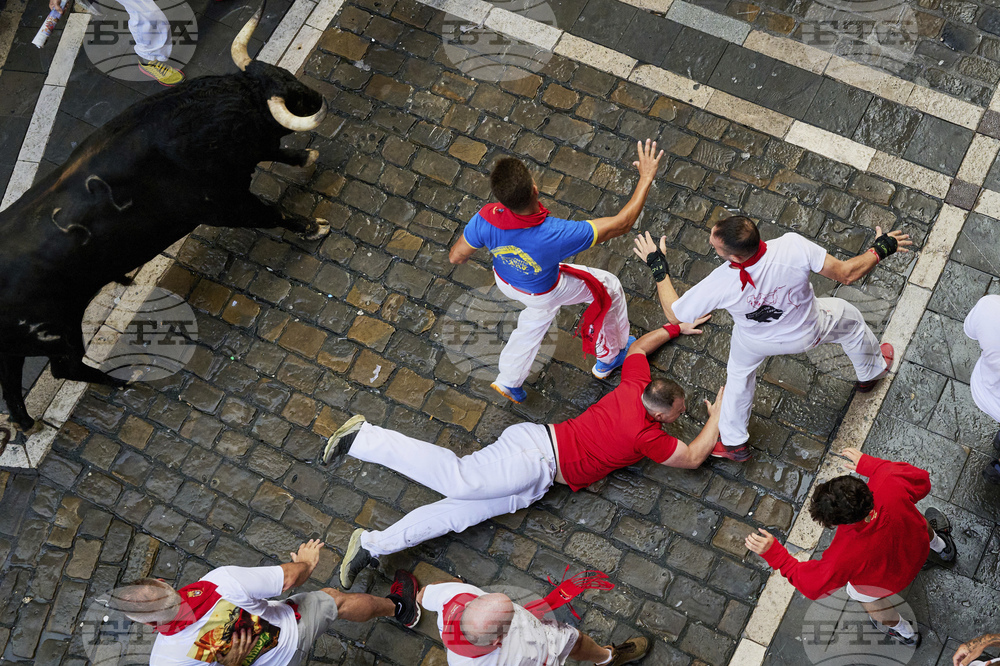 Spain Running of the Bulls