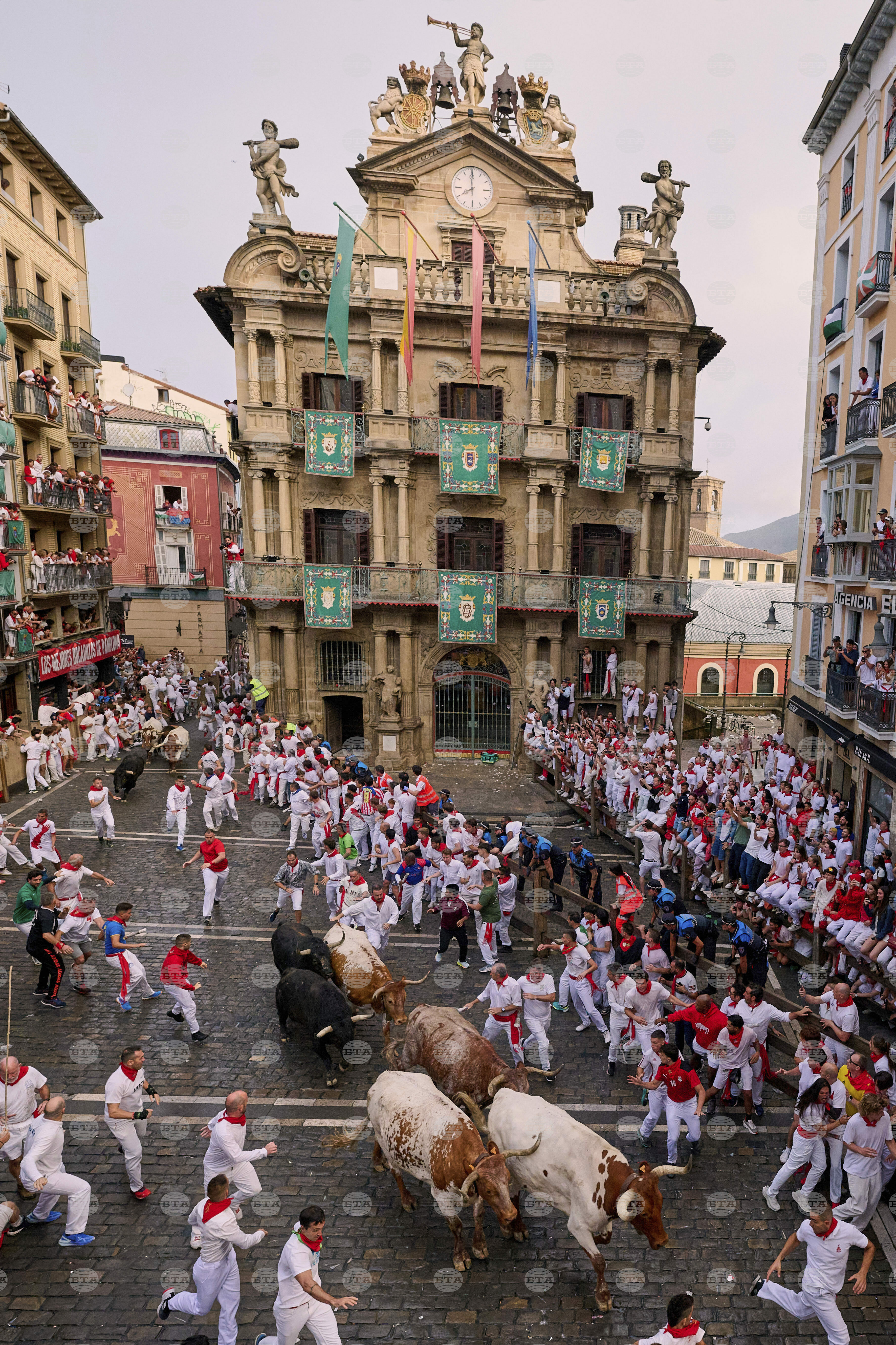 Spain Running of the Bulls