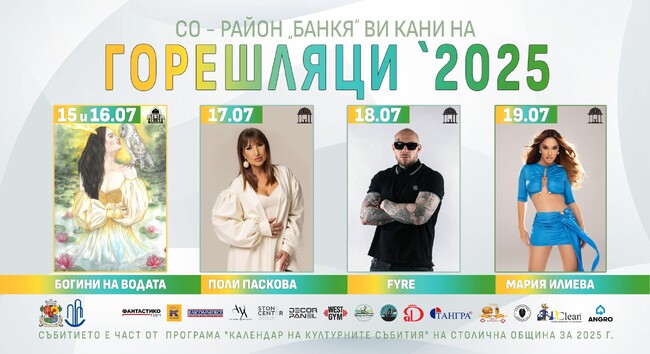 Празници на Банкя Горешляци 2025