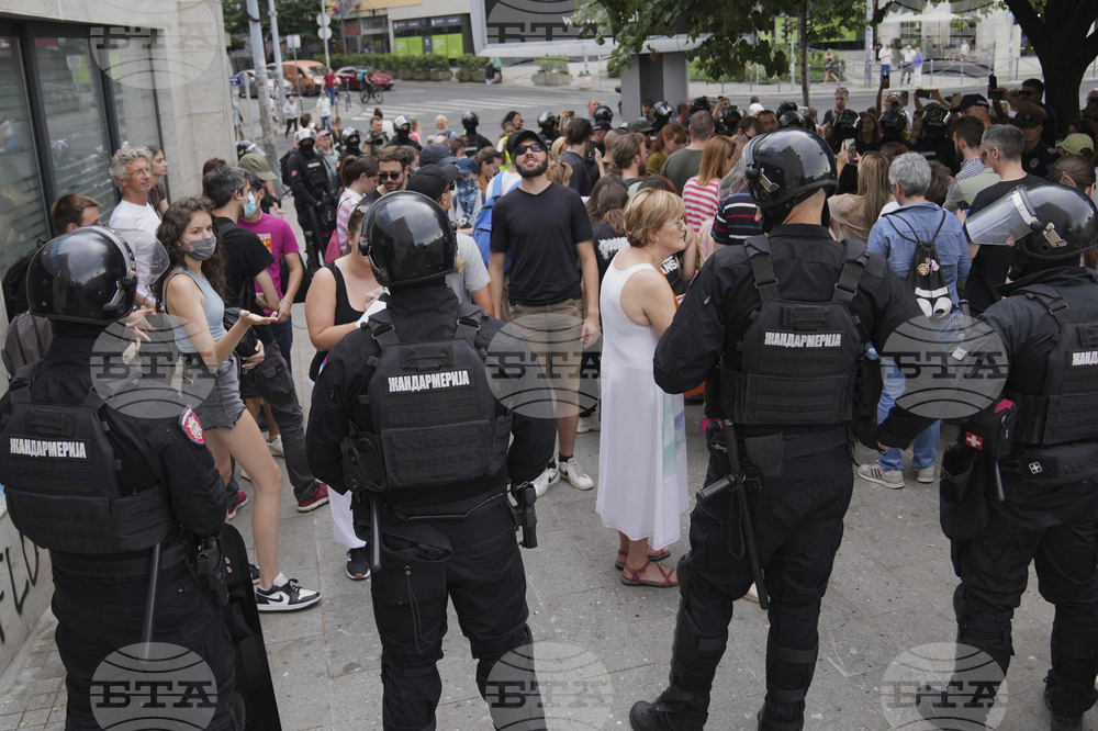 Serbia Protest