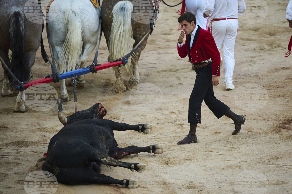 Spain Running of the Bulls