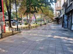 Скопие, жега