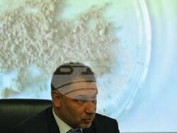 Съдебната палата - брифинг на прокуратурата и ГДБОП - задържани големи количества фентанил