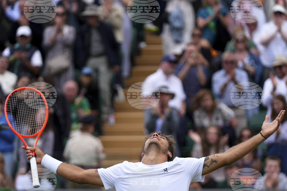APTOPIX Britain Wimbledon Tennis