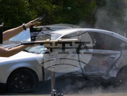 Снимките на „Под прикритие 6“ продължават на различни локации в София, снимка – БНТ