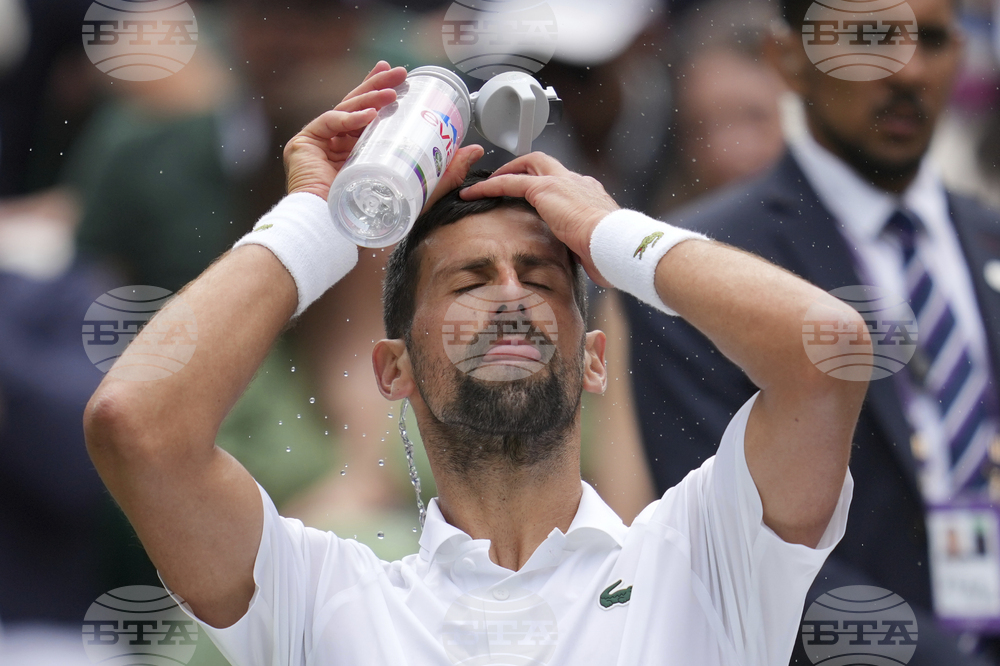 APTOPIX Britain Wimbledon Tennis
