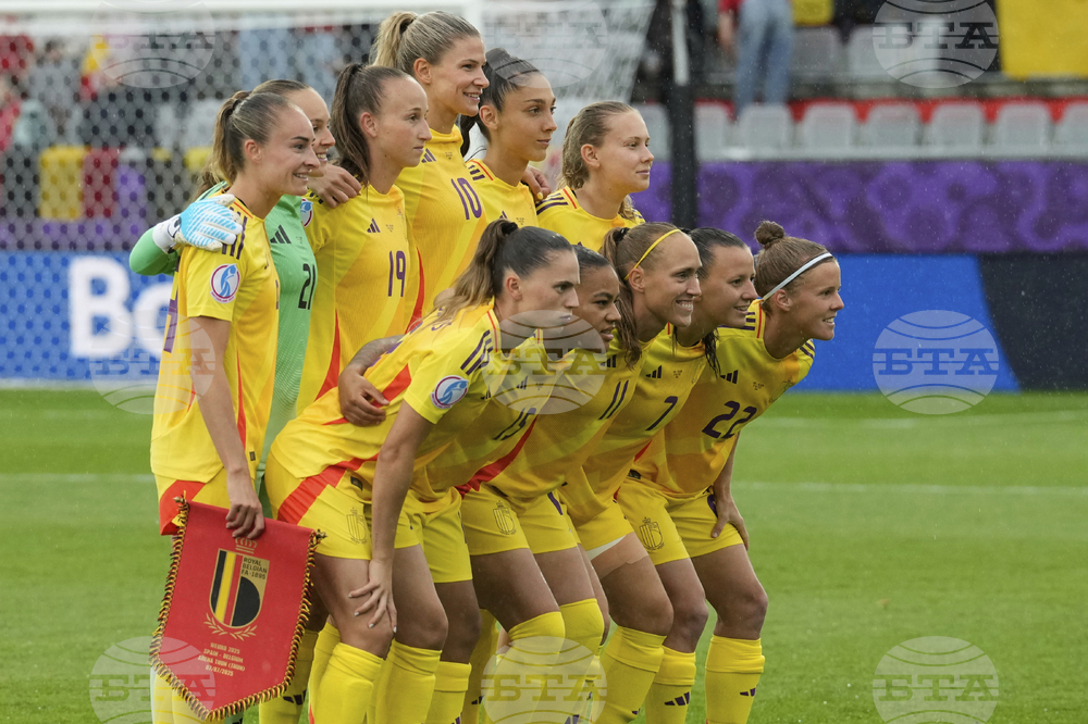 Euro 2025 Spain Belgium Soccer