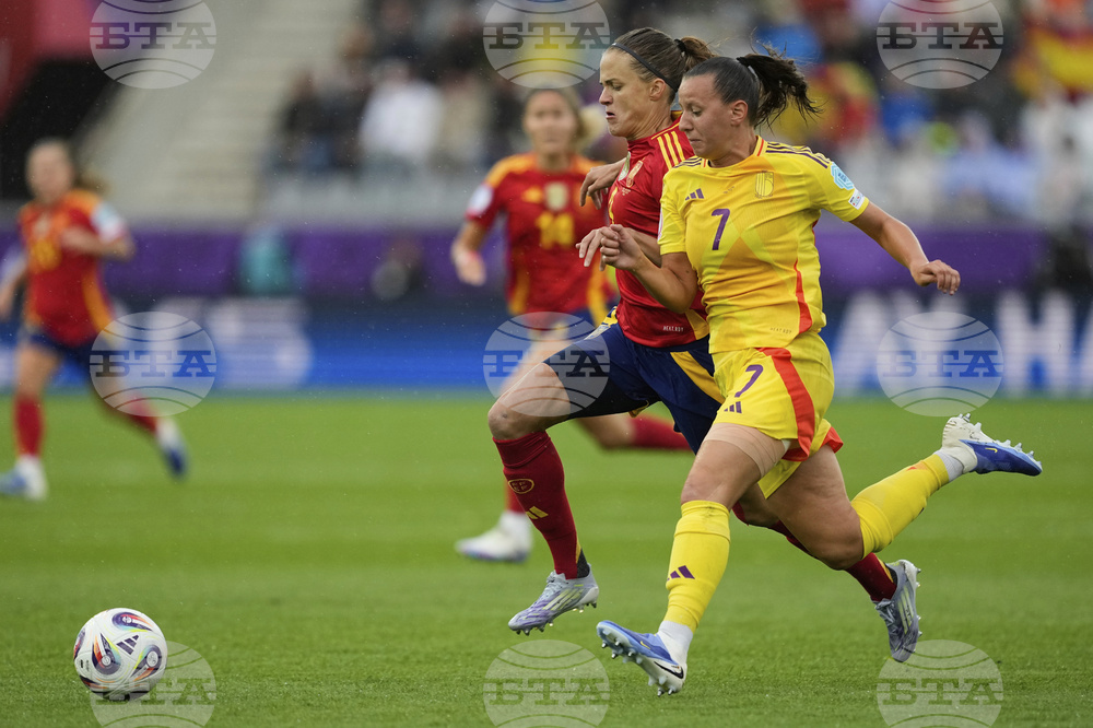 Euro 2025 Spain Belgium Soccer