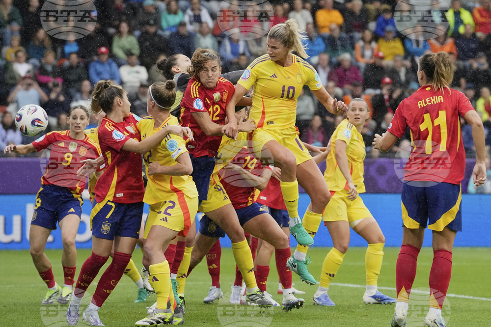 Euro 2025 Spain Belgium Soccer