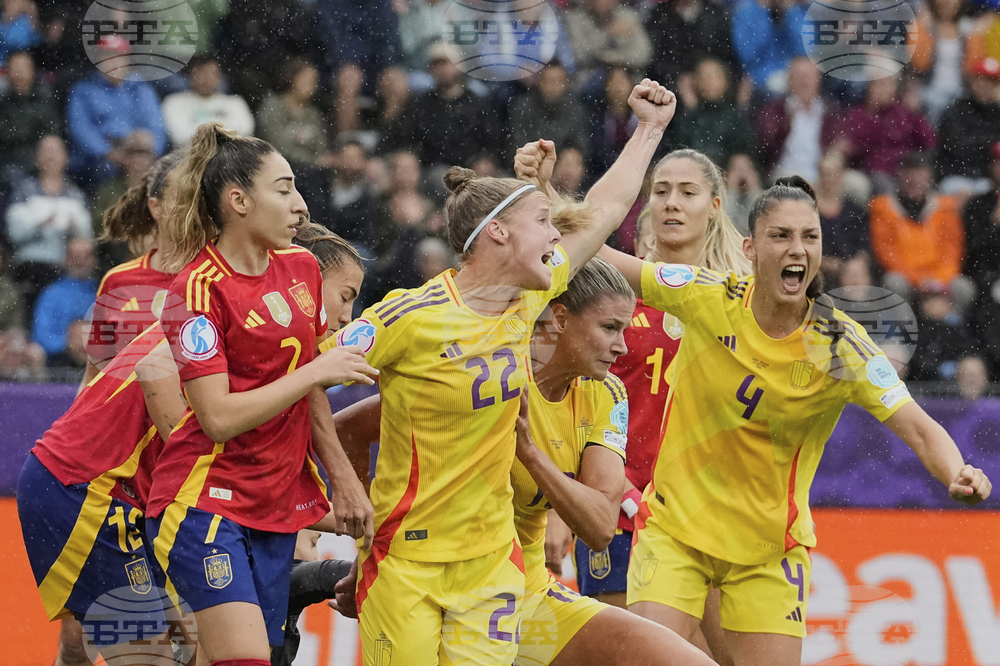 Euro 2025 Spain Belgium Soccer