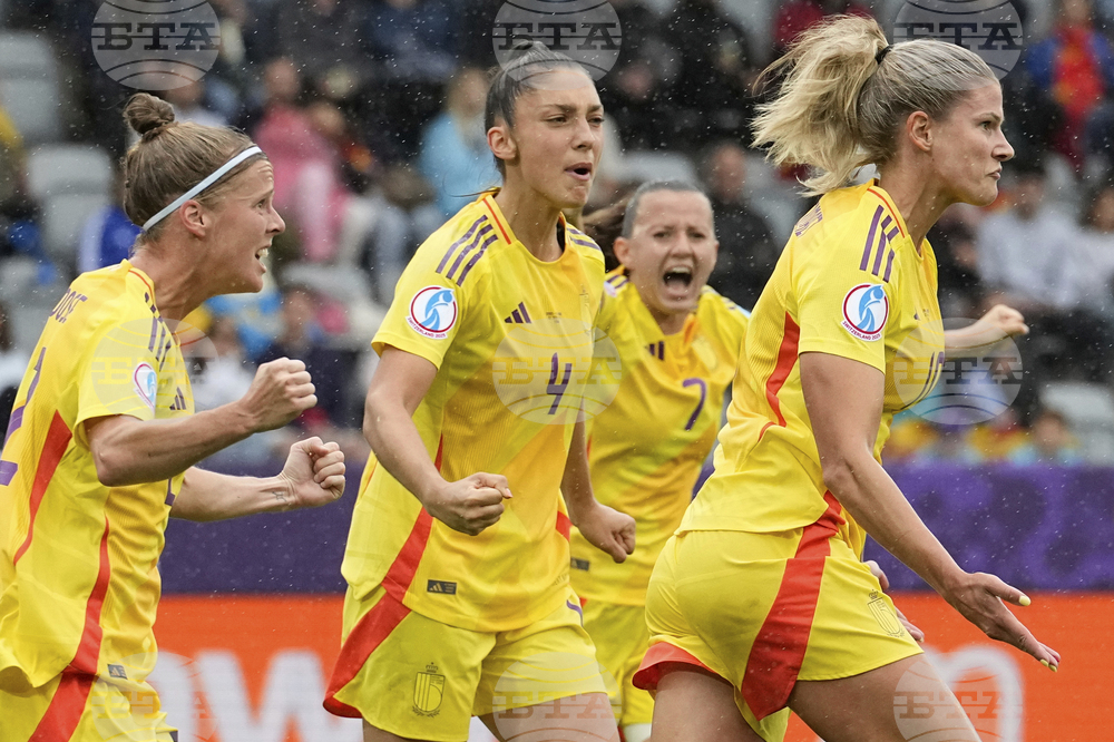Euro 2025 Spain Belgium Soccer