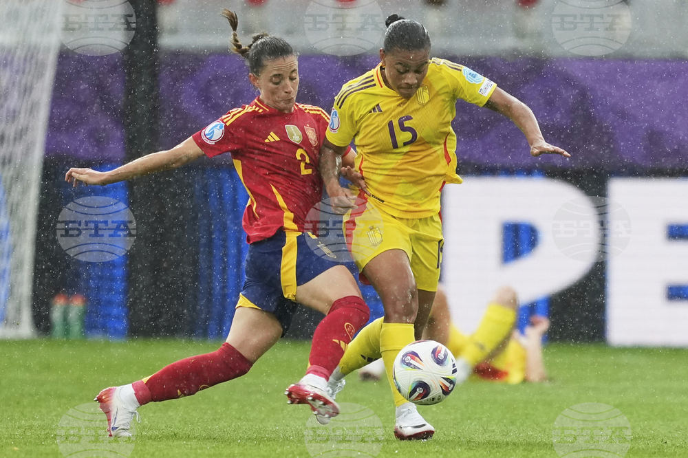 Euro 2025 Spain Belgium Soccer