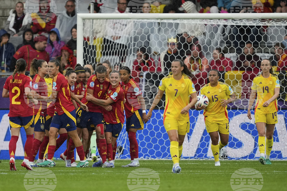 Euro 2025 Spain Belgium Soccer