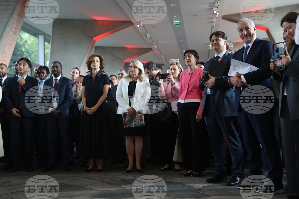 Франция - Париж - ЮНЕСКО - официален прием на България