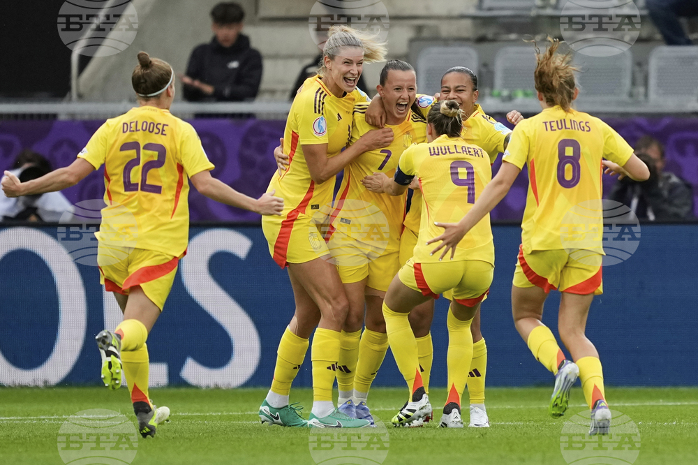 Euro 2025 Spain Belgium Soccer