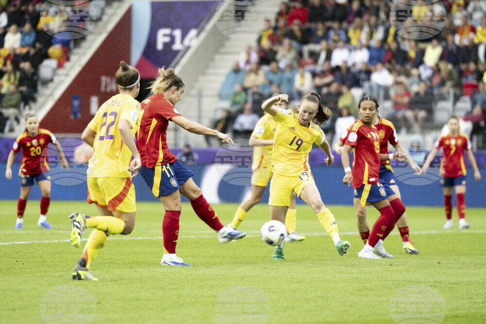 Euro 2025 Spain Belgium Soccer