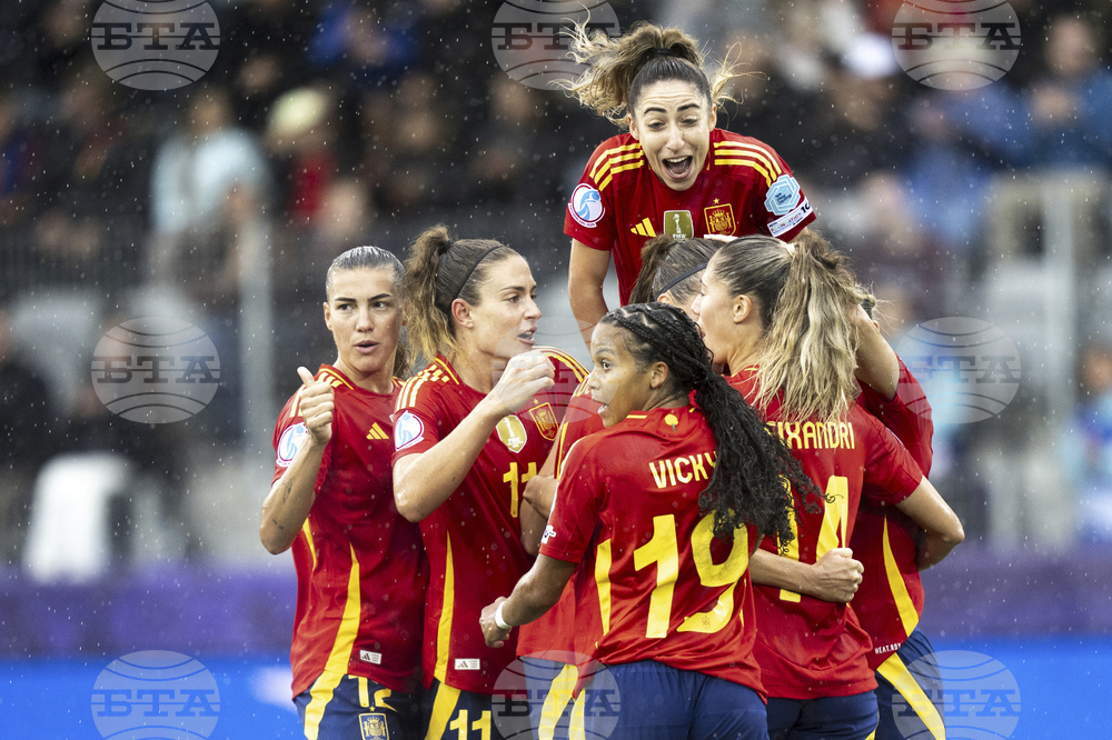 Euro 2025 Spain Belgium Soccer