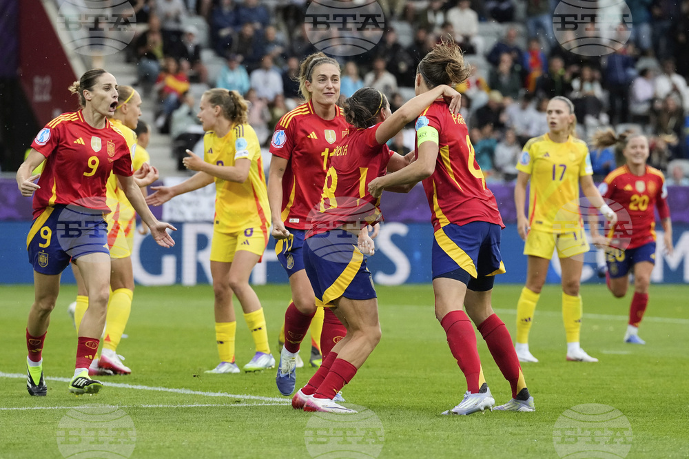 Euro 2025 Spain Belgium Soccer