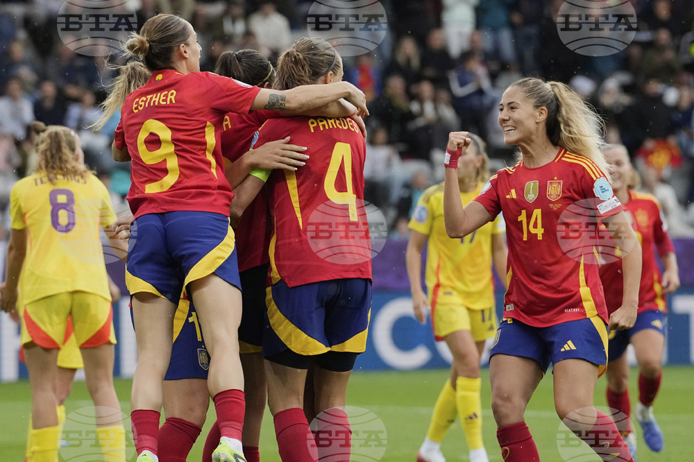 Euro 2025 Spain Belgium Soccer