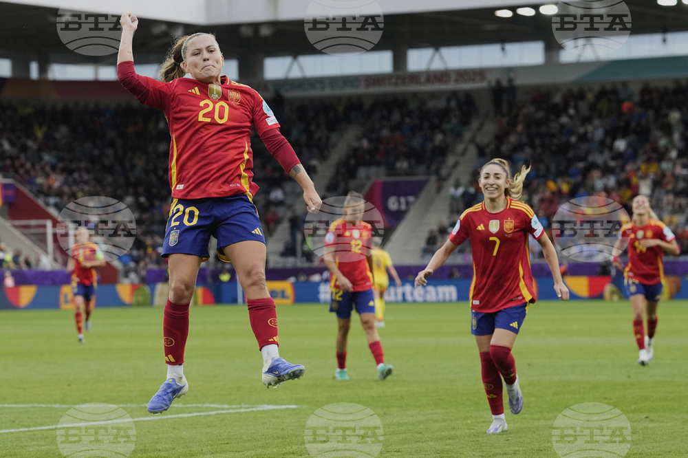 Euro 2025 Spain Belgium Soccer
