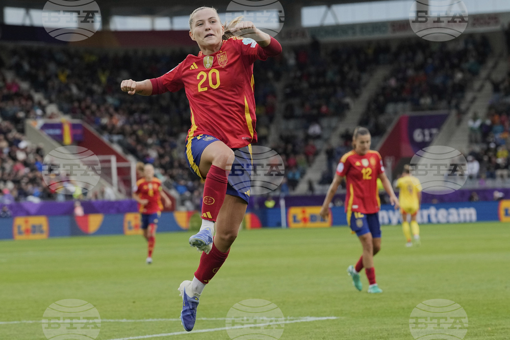 Euro 2025 Spain Belgium Soccer