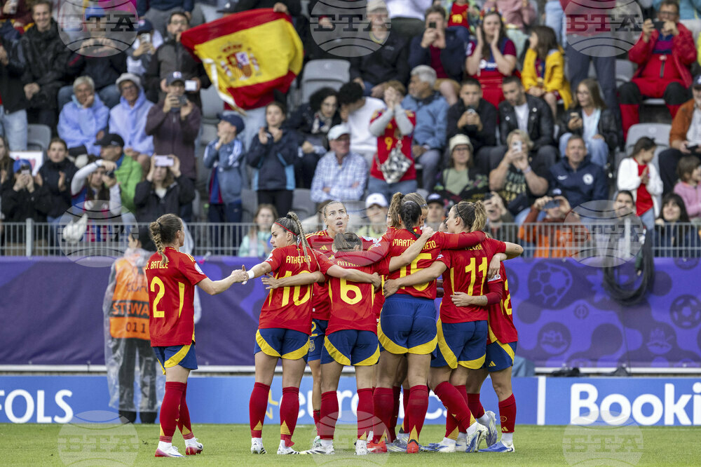 Euro 2025 Spain Belgium Soccer