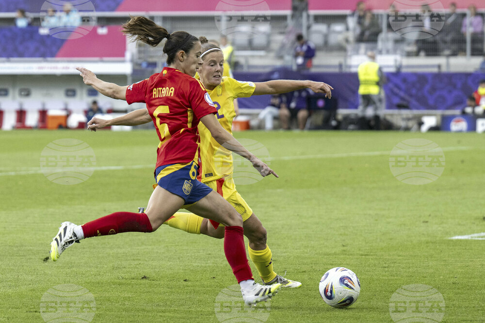 Euro 2025 Spain Belgium Soccer