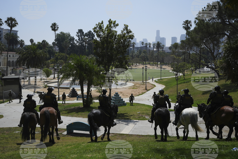 APTOPIX Immigration Raids Los Angeles