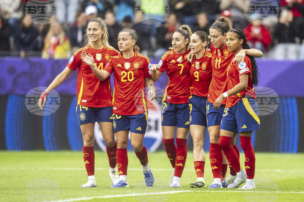 Euro 2025 Spain Belgium Soccer
