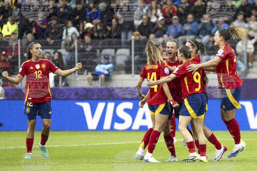 Euro 2025 Spain Belgium Soccer
