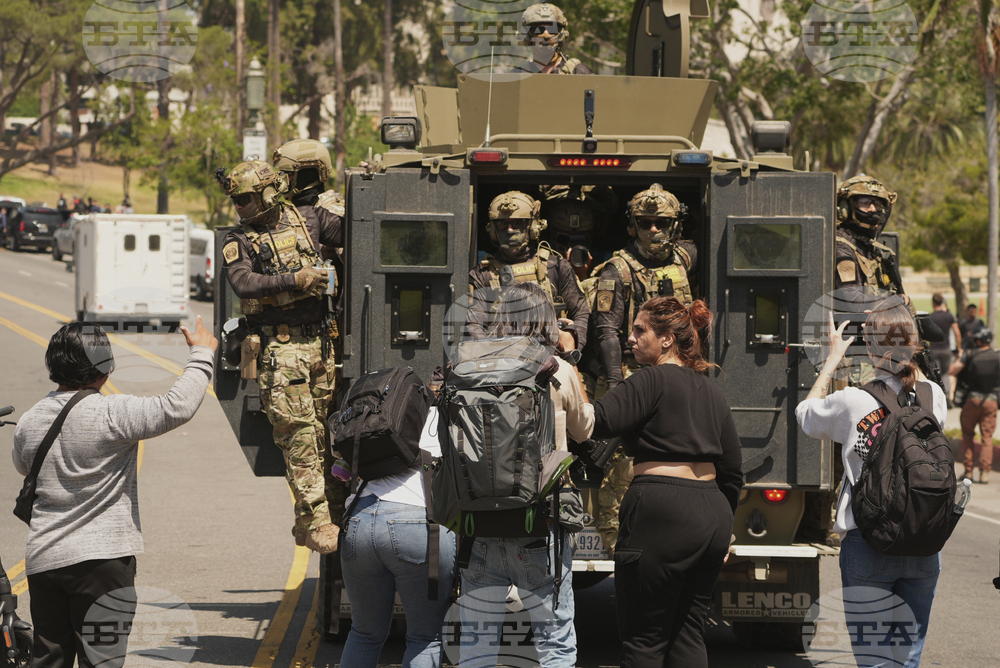 APTOPIX Immigration Raids Los Angeles