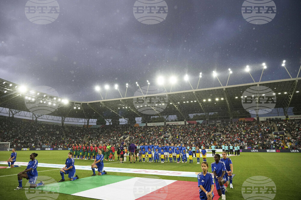 Euro 2025 Portugal Italy Soccer