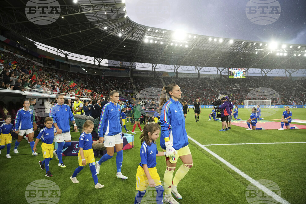 Euro 2025 Portugal Italy Soccer