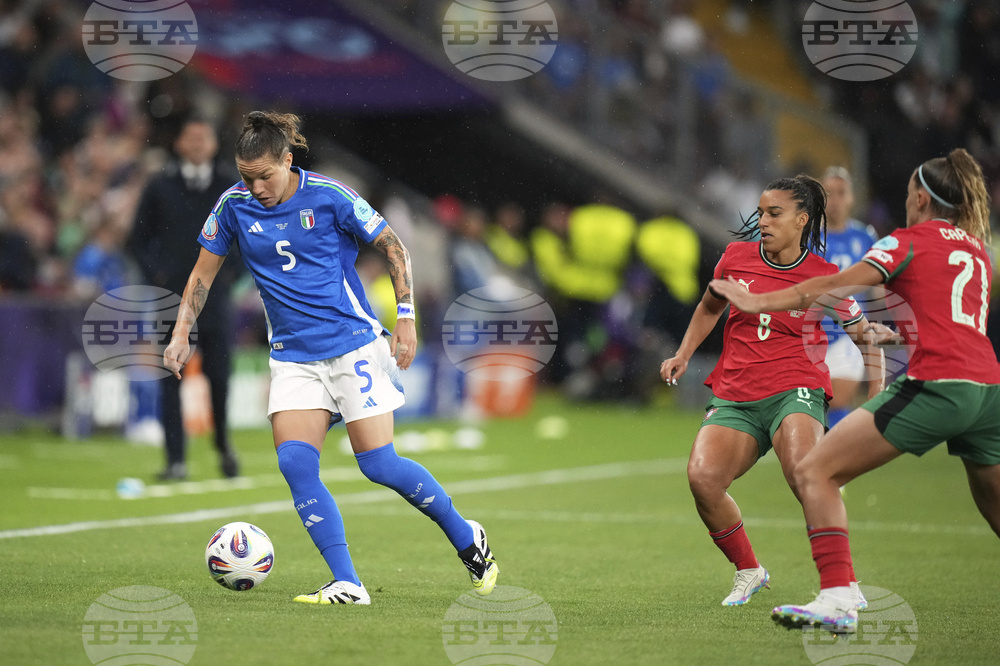 Euro 2025 Portugal Italy Soccer