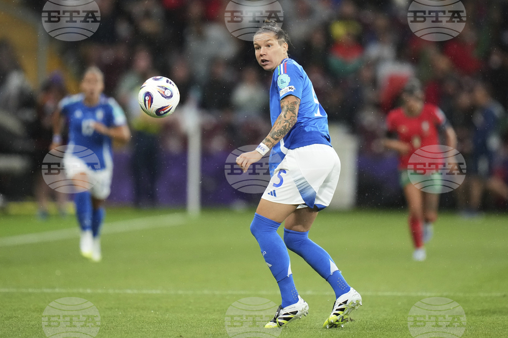 Euro 2025 Portugal Italy Soccer