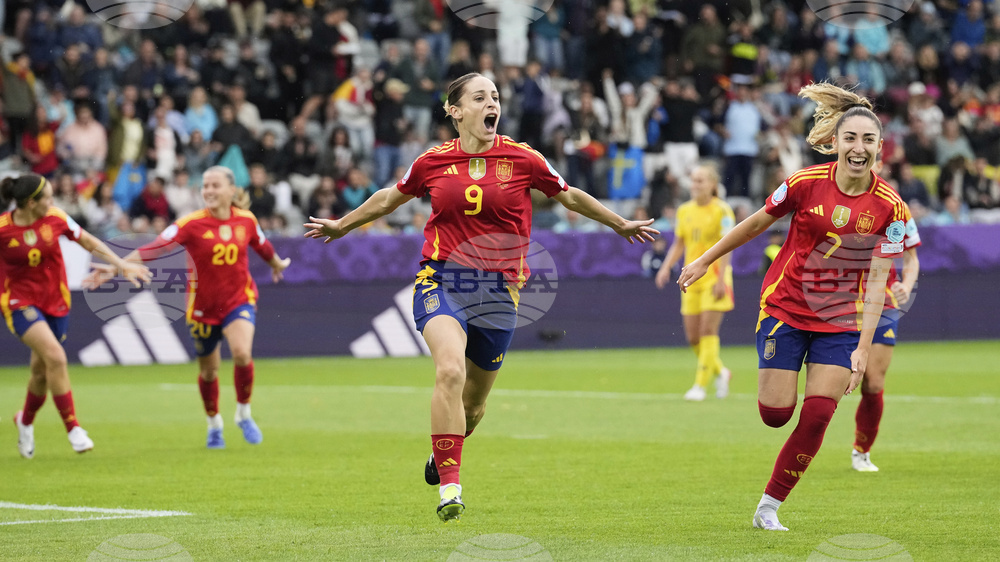Euro 2025 Spain Belgium Soccer