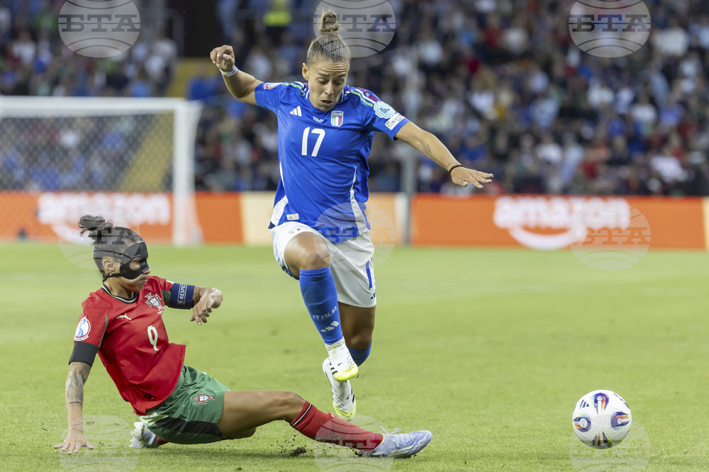Euro 2025 Portugal Italy Soccer