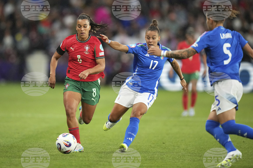 Euro 2025 Portugal Italy Soccer