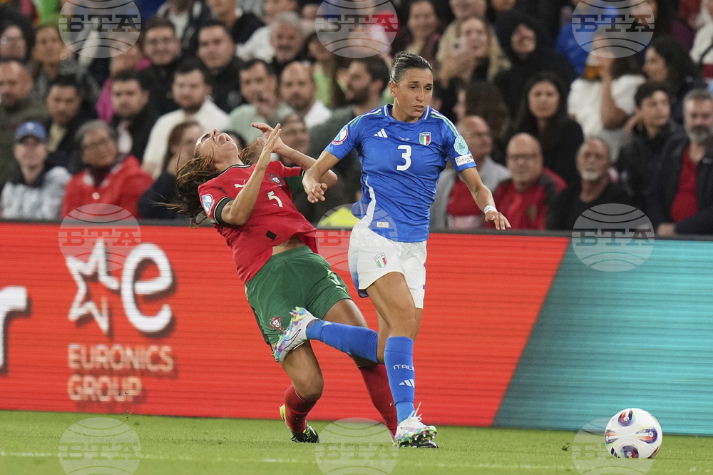 Euro 2025 Portugal Italy Soccer