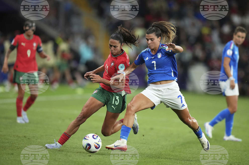 Euro 2025 Portugal Italy Soccer