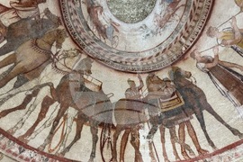 Казанлъшка гробница - оригинал - стенописи - ЮНЕСКО