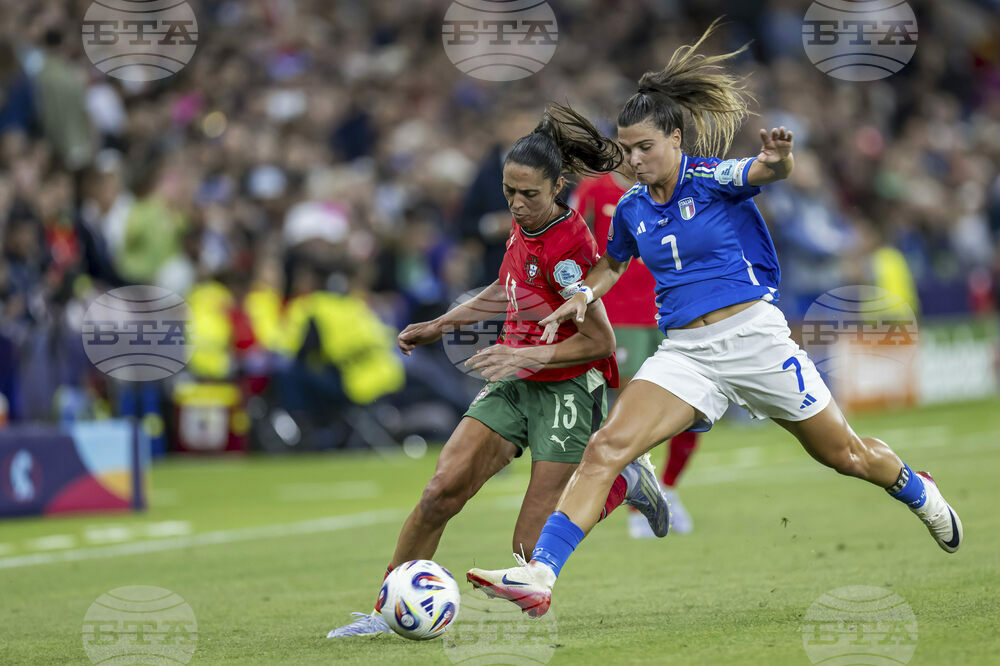 Euro 2025 Portugal Italy Soccer