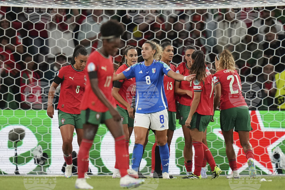 Euro 2025 Portugal Italy Soccer