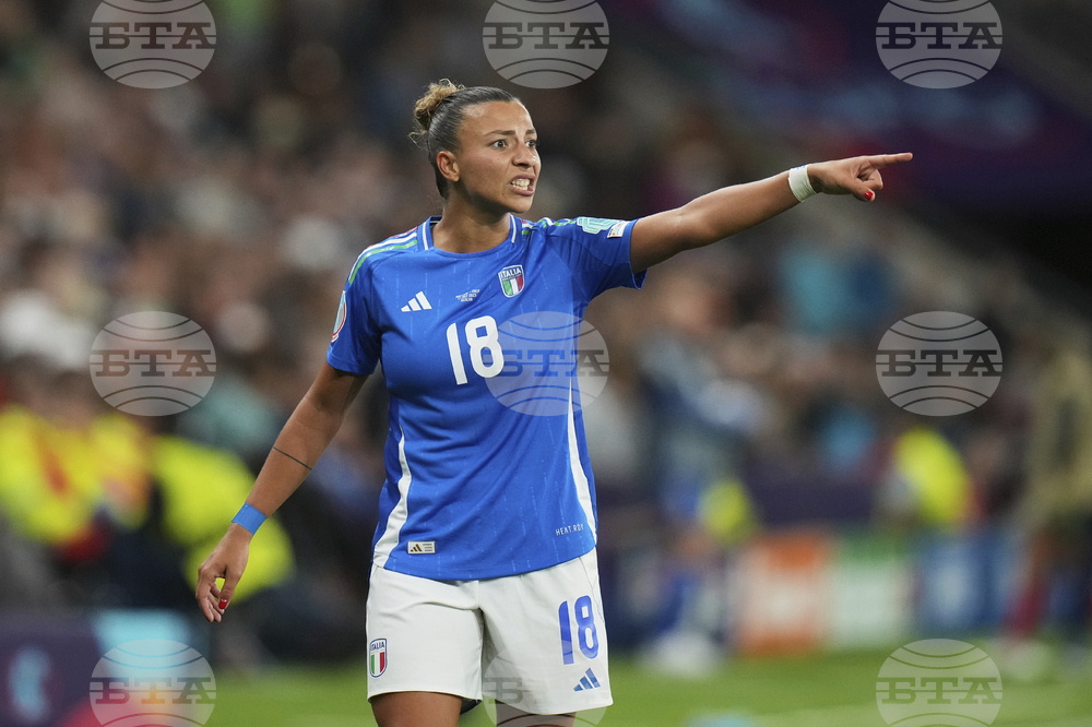 Euro 2025 Portugal Italy Soccer