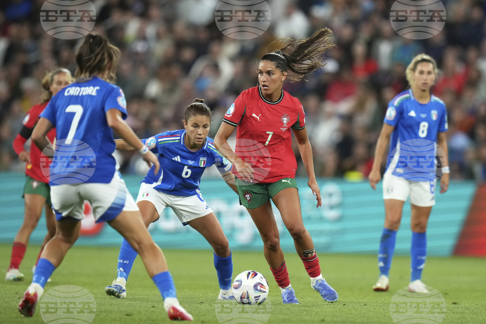 Euro 2025 Portugal Italy Soccer