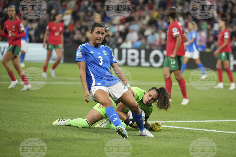 Euro 2025 Portugal Italy Soccer